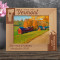 Vermont Personalized Wooden Frame-10" x 8" Brown Horizontal