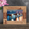 Virginia Personalized Wooden Frame 7" x 5" Brown Horizontal