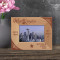 Washington Personalized Wooden Frame-5" x 3 1/2" Brown Horizontal