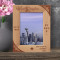 Washington Personalized Wooden Frame 5" x 7" Brown (Vertical)