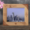 Washington Personalized Wooden Frame-10" x 8" Brown Horizontal