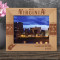 West Virginia Personalized Wooden Frame-10" x 8" Brown Horizontal