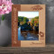 Wisconsin Personalized Wooden Frame 5" x 7" Brown (Vertical)