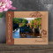 Wisconsin Personalized Wooden Frame 7" x 5" Brown Horizontal