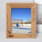 Hockey Personalized Wooden Frame 8" x 10" Brown (Vertical)