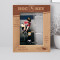 Hockey Personalized Wooden Frame 5" x 7" Brown (Vertical)