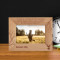 There Is A Passion For Hunting Personalized Wooden Frame-6" x 4" Brown Horizontal