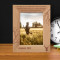 There Is A Passion For Hunting Personalized Wooden Frame 5" x 7" Brown (Vertical)