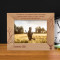 There Is A Passion For Hunting Personalized Wooden Frame-7" x 5" Brown Horizontal