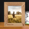 There Is A Passion For Hunting Personalized Wooden Frame 8" x 10" Brown (Vertical)
