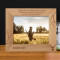 There Is A Passion For Hunting Personalized Wooden Frame-10" x 8" Brown Horizontal