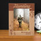 Hunting Personalized Wooden Frame 5" x 7" Brown (Vertical)