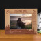 Hunting You Can See The True Heart Of A Man Personalized Wooden Frame-7" x 5" Brown Horizontal