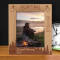 Hunting You Can See The True Heart Of A Man Personalized Wooden Frame 8" x 10" Brown (Vertical)
