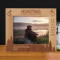 Hunting You Can See The True Heart Of A Man Personalized Wooden Frame-10" x 8" Brown Horizontal