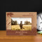 Wild Adventure Personalized Wooden Frame-6" x 4" Brown Horizontal
