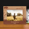 Wild Adventure Personalized Wooden Frame-7" x 5" Brown Horizontal