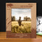 Wild Adventure Personalized Wooden Frame 8" x 10" Brown (Vertical)