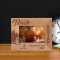 Season Duck Hunting Personalized Wooden Frame-5" x 3 1/2" Brown Horizontal
