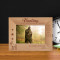 Hunting To Hunt Successfully Personalized Wooden Frame-6" x 4" Brown Horizontal