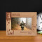 Hunting Personalized Wooden Frame-6" x 4" Brown Horizontal