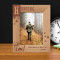 Hunting Personalized Wooden Frame 5" x 7" Brown (Vertical)