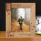 Hunting Personalized Wooden Frame 8" x 10" Brown (Vertical)