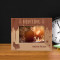 Hunting Personalized Wooden Frame-5" x 3 1/2" Brown Horizontal