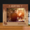 Hunting Personalized Wooden Frame-10" x 8" Brown Horizontal
