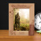 Big Hunting To Hunt Successfully, You Must Personalized Wooden Frame 5" x 7" Brown (Vertical)
