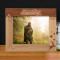 Hunting Personalized Wooden Frame-10" x 8" Brown Horizontal