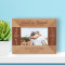 Wedding It Is Love Personalized Wooden Frame-5" x 3 1/2" Brown Horizontal