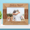 Wedding It Is Love Personalized Wooden Frame-10" x 8" Brown Horizontal