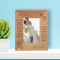 Wedding Forever Together Personalized Wooden Frame 3 1/2" x 5" Brown (Vertical)