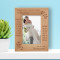 Wedding Forever Together Personalized Wooden Frame 4" x 6" Brown (Vertical)