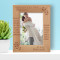 Wedding Forever Together Personalized Wooden Frame 5" x 7" Brown (Vertical)