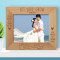 Wedding Let Love Grow Personalized Wooden Frame-10" x 8" Brown Horizontal