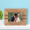 A Great Marriage Is Not When The Perfect Couple Comes Together Personalized Wooden Frame-6" x 4" Brown Horizontal
