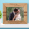 A Great Marriage Is Not When The Perfect Couple Comes Together Personalized Wooden Frame-10" x 8" Brown Horizontal