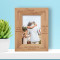 Forever Together Personalized Wooden Frame 4" x 6" Brown (Vertical)
