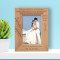 Wedding Being Deeply Loved By Someone Personalized Wooden Frame 4" x 6" Brown (Vertical)