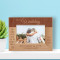 Our Wedding That Word Is Love Personalized Wooden Frame-6" x 4" Brown Horizontal