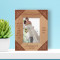 Wedding I Have Found You Personalized Wooden Frame 3 1/2" x 5" Brown (Vertical)