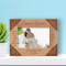 Wedding I Have Found You Personalized Wooden Frame -6" x 4" Brown Horizontal
