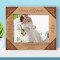 Wedding I Have Found You Personalized Wooden Frame -10" x 8" Brown Horizontal