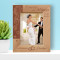 Forever And Always Personalized Wooden Frame 5" x 7" Brown (Vertical)