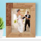 Forever And Always Personalized Wooden Frame 8" x 10" Brown (Vertical)