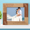 Wedding From My Dreams Personalized Wooden Frame-10" x 8" Brown Horizontal