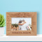 Wedding From My Dreams Personalized Wooden Frame-6" x 4" Brown Horizontal