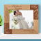 There Is No Remedy For Love But To Love More Personalized Wooden Frame-10" x 8" Brown Horizontal